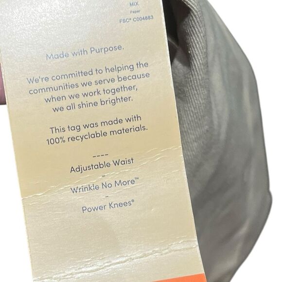 French Toast Boys Relaxed Fit Tan Pants, Size 4, NWT - Picture 6 of 9